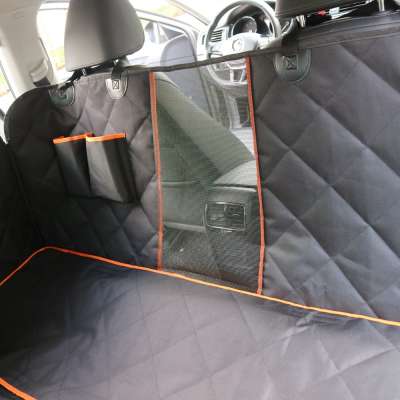 Waterproof pet dog car seat cover dog hammock car seat cover With zipper